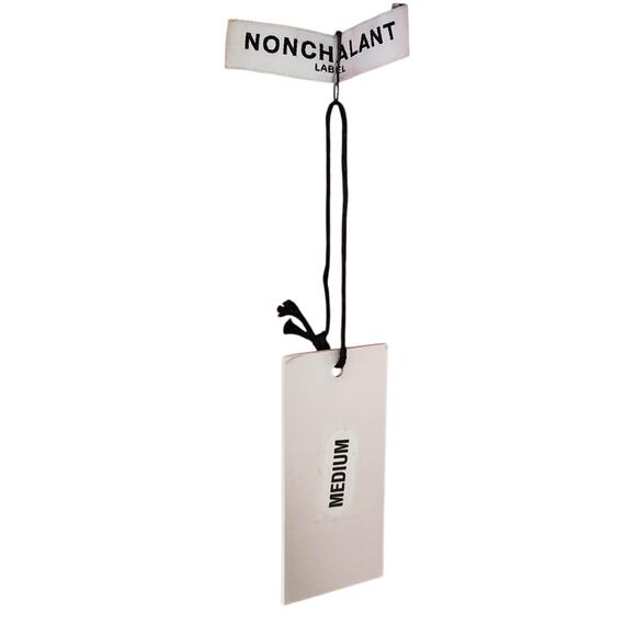 NONchalant Label Kiana Skirt Hi Low Satin Pull On Side Slit Orange Size Medium - Picture 10 of 10